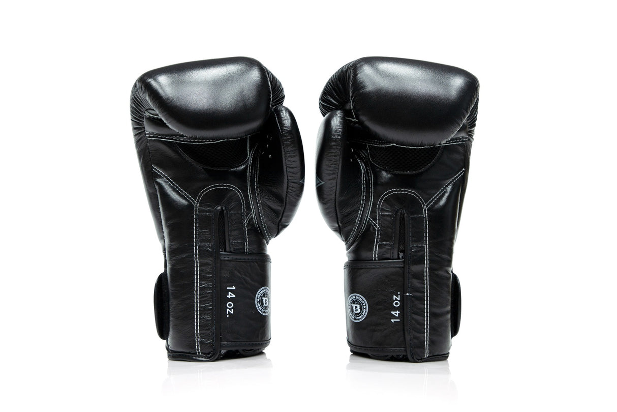 Booster X Fairtex Boxhandschuhe - BG V2 - Echtes Leder - Schwarz