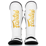 Booster X Fairtex Schienbeinschoner - FXB SG - Weiß / Gold
