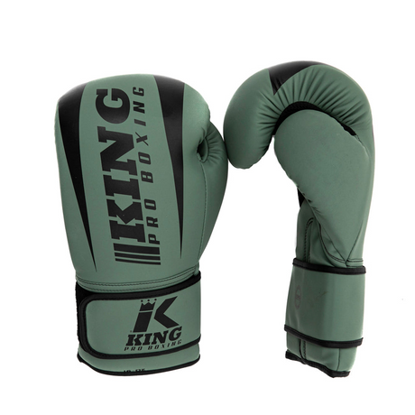 King Pro Boxing Boxhandschuhe - Revo - Olivgrün