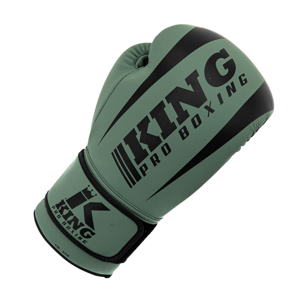 King Pro Boxing Boxhandschuhe - Revo - Olivgrün
