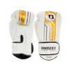 Booster Pro Range BGL V9 Boxhandschuhe - Echt Leder - weiß/gold