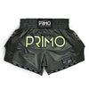 Primo Muay Thai Shorts - Hologramm-Serie - Valor Green - dunkelgrün