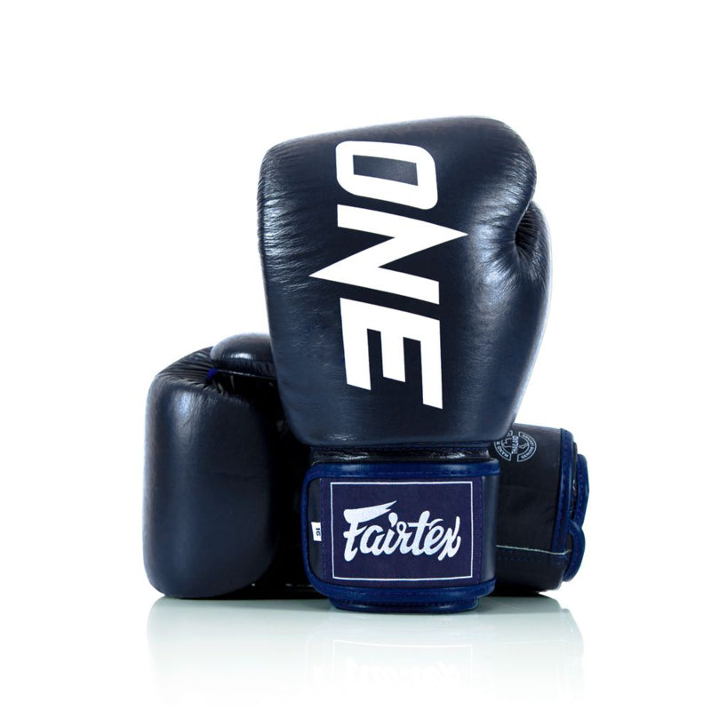 ONE Championship x Fairtex Boxhandschuhe - Leder - Blau