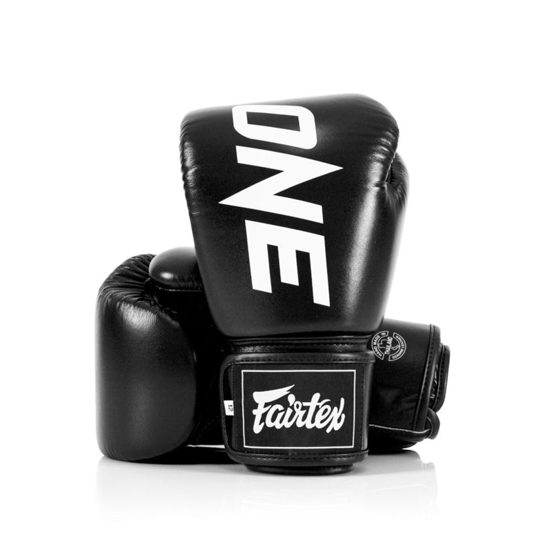 ONE Championship x Fairtex Boxhandschuhe - Leder - Schwarz