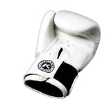 King Pro Boxing Boxhandschuhe - BGVL 3 - Weiß / Schwarz