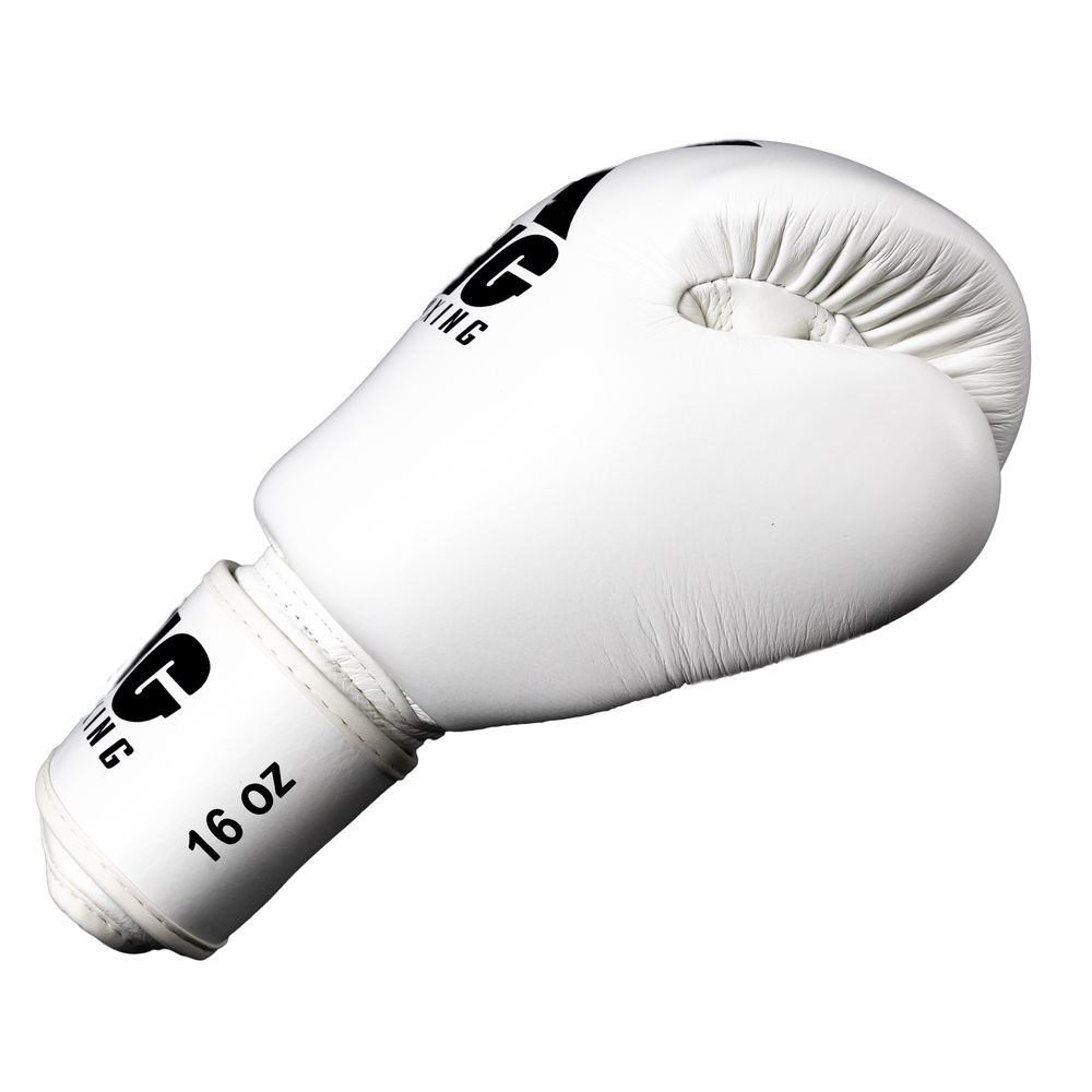 King Pro Boxing Boxhandschuhe - BGVL 3 - Weiß / Schwarz