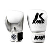 King Pro Boxing Boxhandschuhe - BGVL 3 - Weiß / Schwarz