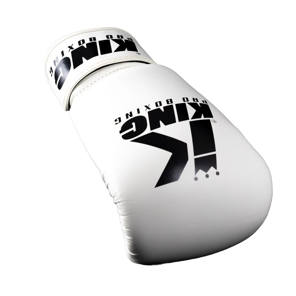King Pro Boxing Boxhandschuhe - BGVL 3 - Weiß / Schwarz