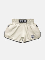 Primo Muay Thai Shorts - Alta Series - Creme
