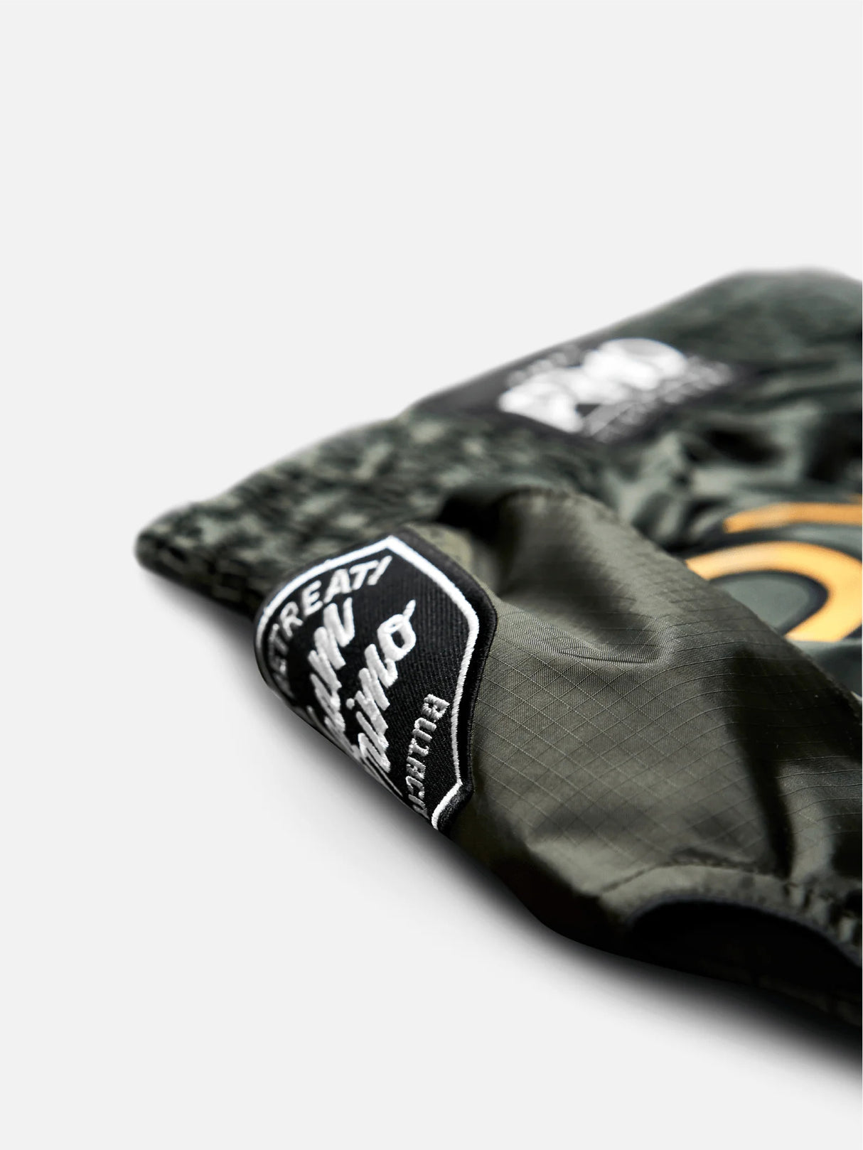 Primo Muay Thai Shorts - Hologramm-Serie - Valor Green - dunkelgrün