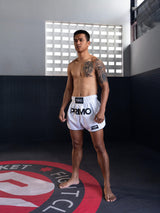 Primo Muay Thai Shorts - Mamba Serie - Weiß
