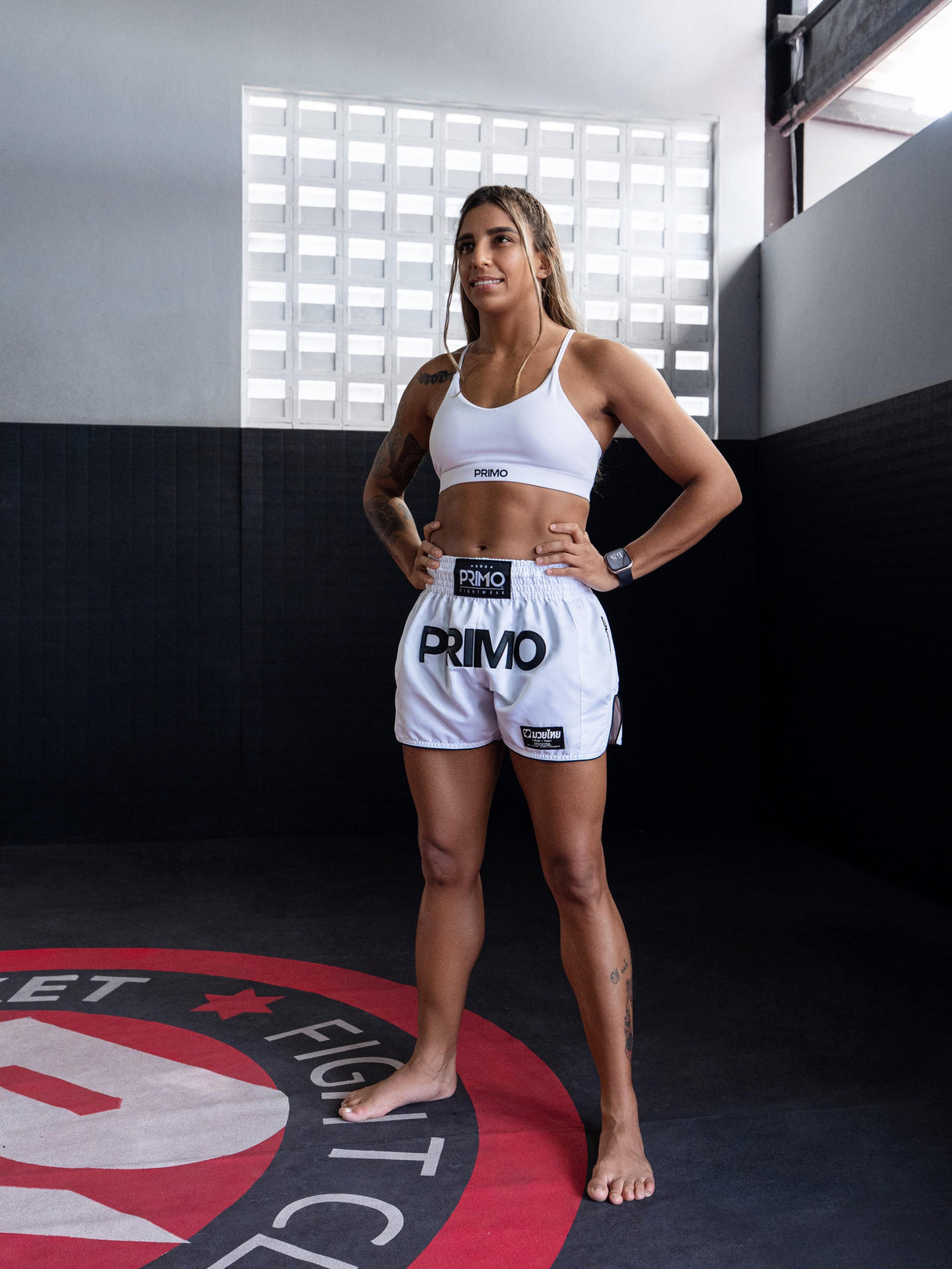 Primo Muay Thai Shorts - Mamba Serie - Weiß