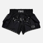 Primo Muay Thai Shorts - Super Nylon - Black Panther II - Schwarz