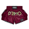 Primo Muay Thai Shorts - Hologramm-Serie - Valor Red - dunkelrot