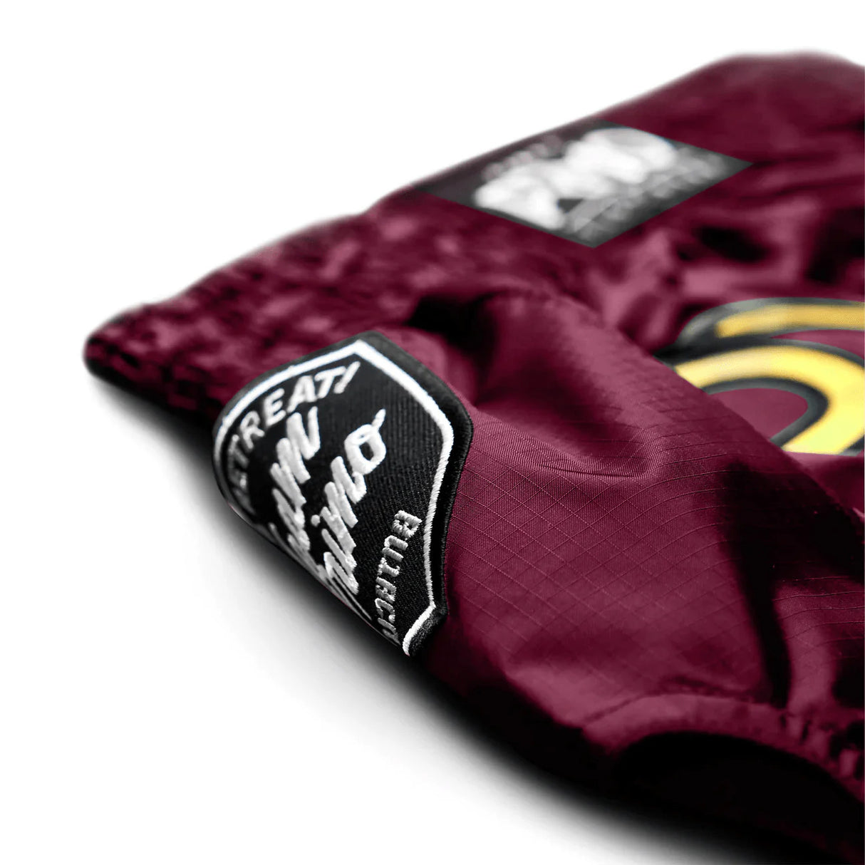 Primo Muay Thai Shorts - Hologramm-Serie - Valor Red - dunkelrot