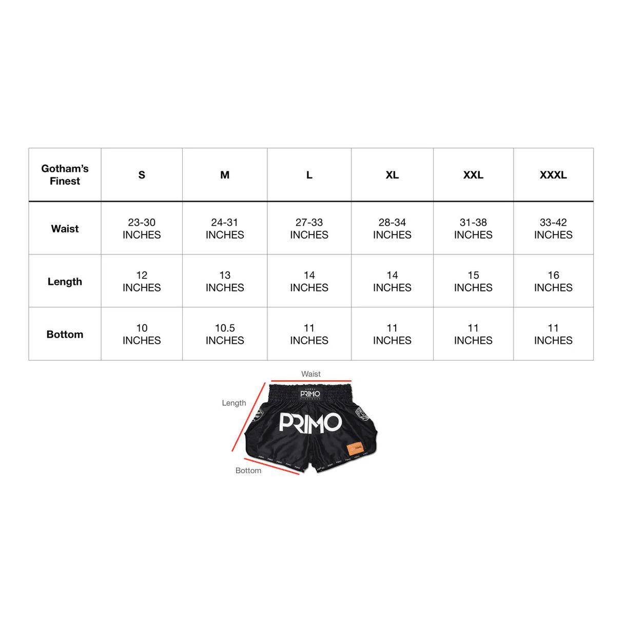 Primo Muay Thai Shorts - Hologramm-Serie - Valor Red - dunkelrot