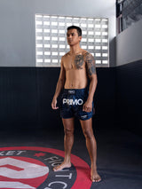 Primo Muay Thai Shorts - Mamba Serie - Dunkelblau