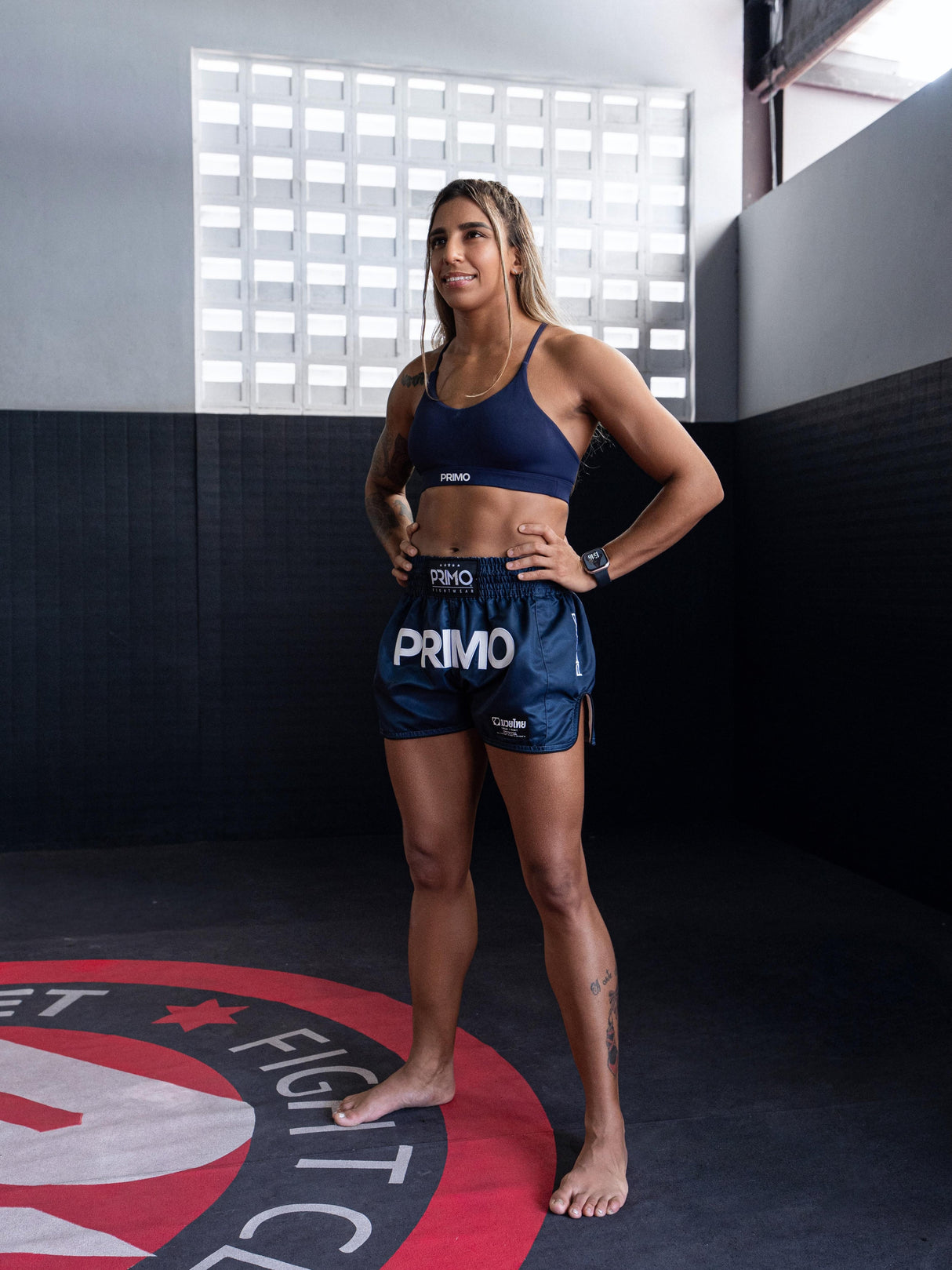 Primo Muay Thai Shorts - Mamba Serie - Dunkelblau
