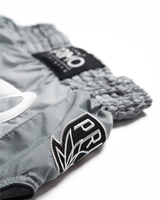 Primo Muay Thai Shorts - Super Nylon - Hammerhead Grau