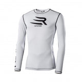 Rinkage Basis Langarm Rashguard - Weiß