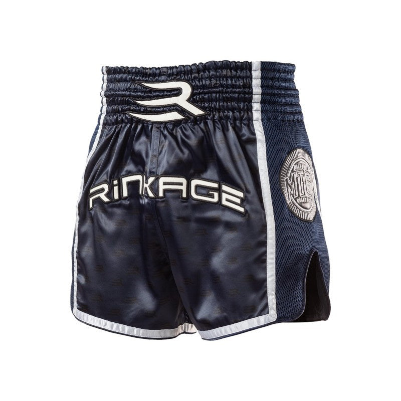 Rinkage Thai Stallion Muay Thai Shorts - Dunkelblau