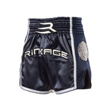 Rinkage Thai Stallion Muay Thai Shorts - Dunkelblau