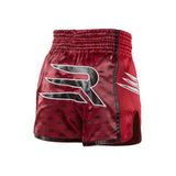 Rinkage Thai Stallion Muay Thai Short - Dunkelrot