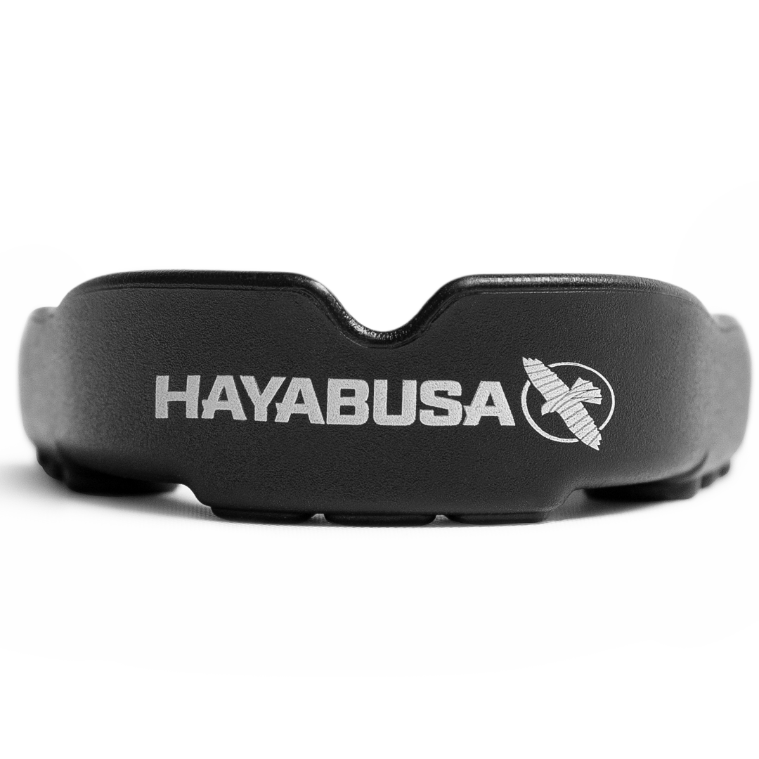Hayabusa Combat Zahnschutz - Adult - Schwarz / Rot