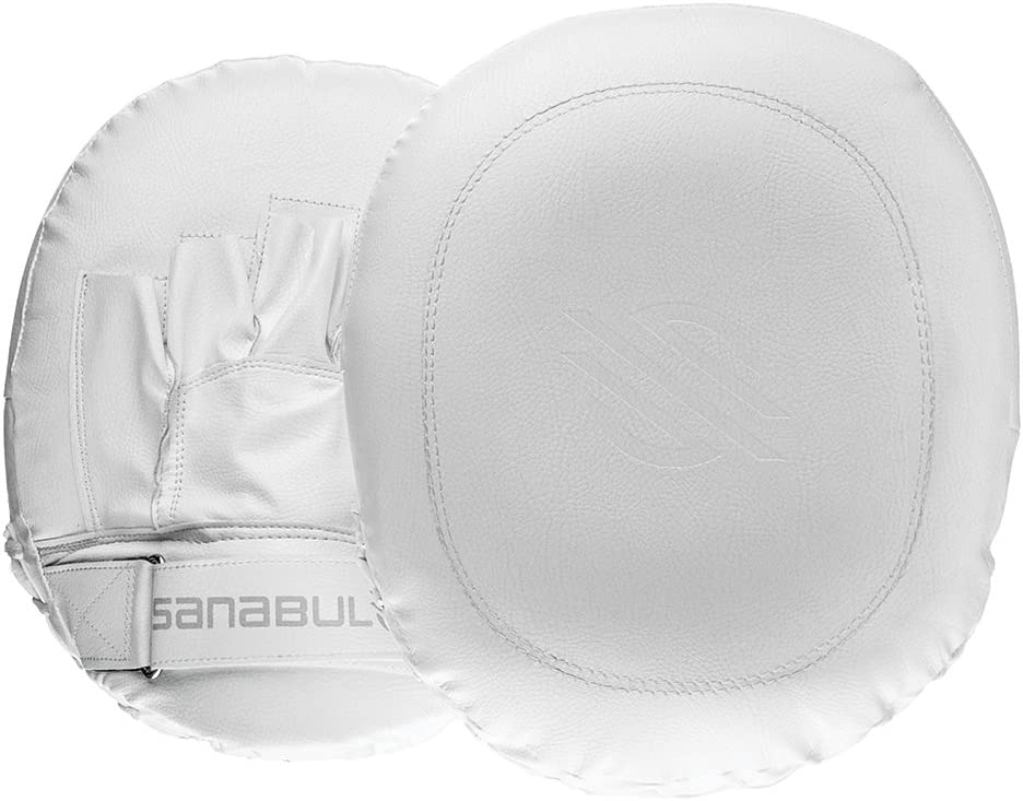 Sanabul Battle Forged Air Punch Mitts - Paar - Weiß