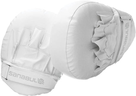 Sanabul Battle Forged Air Punch Mitts - Paar - Weiß