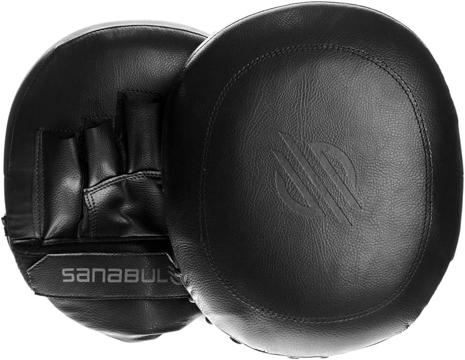 Sanabul Battle Forged Air Punch Mitts - Paar - Schwarz