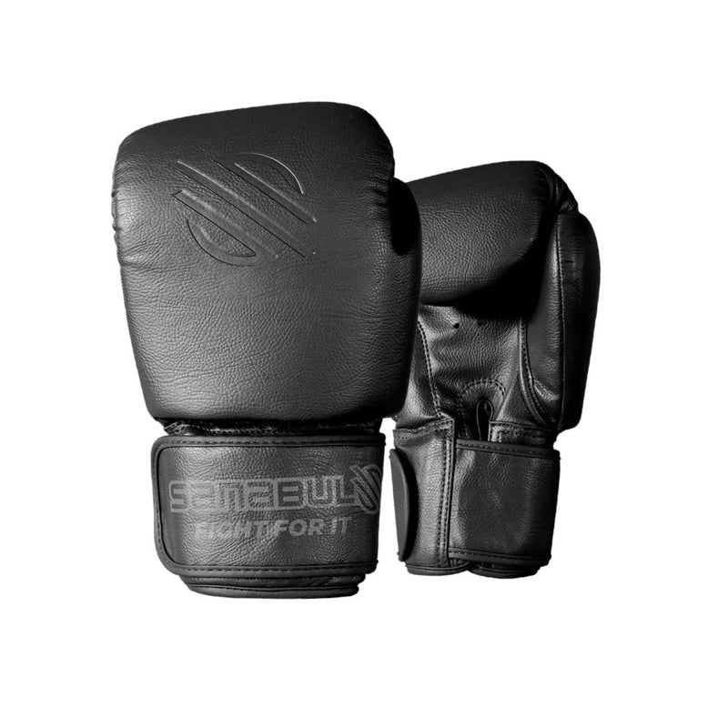 Sanabul Battle Forged Muay Thai Boxhandschuhe - Schwarz