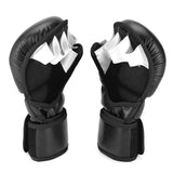 Sanabul Essential 7 oz MMA Hybrid Sparringhandschuhe - Schwarz, Silber