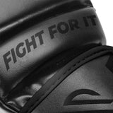 Sanabul Essential 7 oz MMA Hybrid Sparringhandschuhe - Schwarz