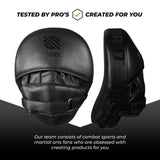 Sanabul Essential Curved Focus Mitts – Schwarz