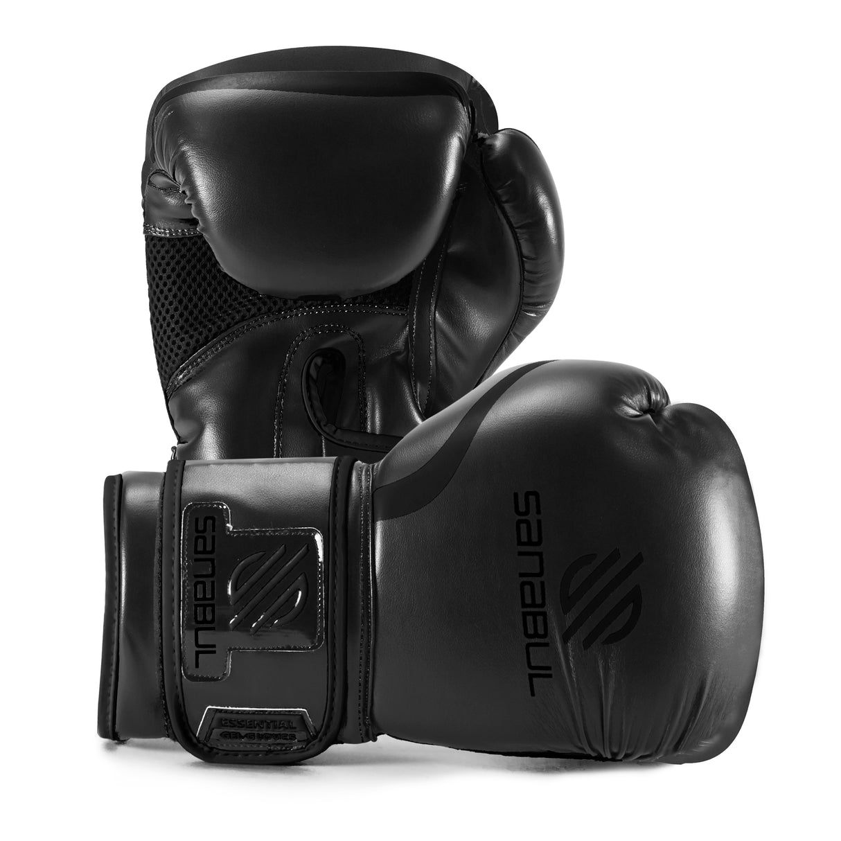 Sanabul Essential Gel Boxhandschuhe - Schwarz