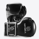 Sanabul Essential Gel Boxhandschuhe - Schwarz, Silber