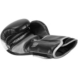 Sanabul Essential Gel Boxhandschuhe - Schwarz, Silber