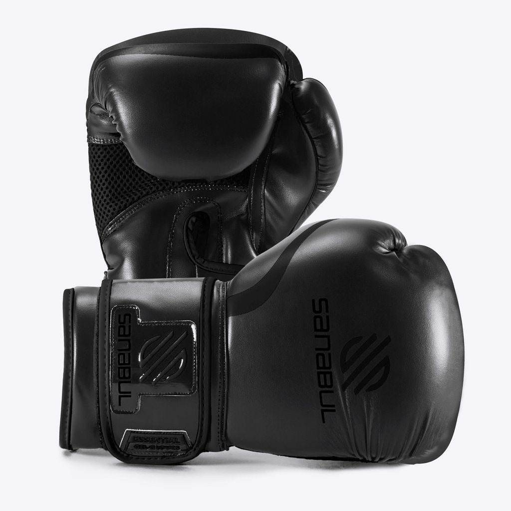 Sanabul Essential Gel Boxhandschuhe - Schwarz