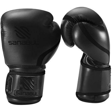 Sanabul Essential Gel Boxhandschuhe - Schwarz