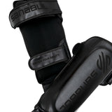 Sanabul Essential Hook and Loop Schienbeinschoner - Schwarz