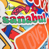 Sanabul Sticker Bomb Boxhandschuhe für Kinder - 70er