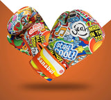 Sanabul Sticker Bomb Boxhandschuhe für Kinder - 70er