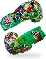 Sanabul Sticker Bomb Boxhandschuhe für Kinder - Dino Jungle
