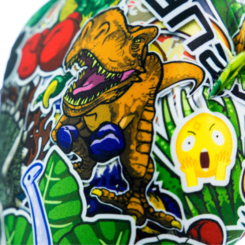 Sanabul Sticker Bomb Boxhandschuhe für Kinder - Dino Jungle