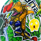 Sanabul Sticker Bomb Boxhandschuhe für Kinder - Dino Jungle