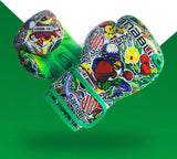 Sanabul Sticker Bomb Boxhandschuhe für Kinder - Dino Jungle