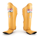Yokkao Matrix Schienbeinschoner - Leder - Mango