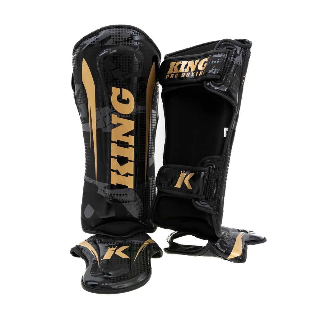 King Pro Boxing - Schienbeinschoner - Shogun - Schwarz/Gold