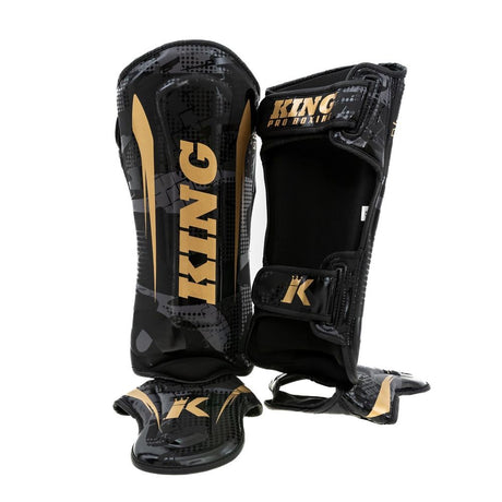 King Pro Boxing - Schienbeinschoner - Shogun - Schwarz/Gold